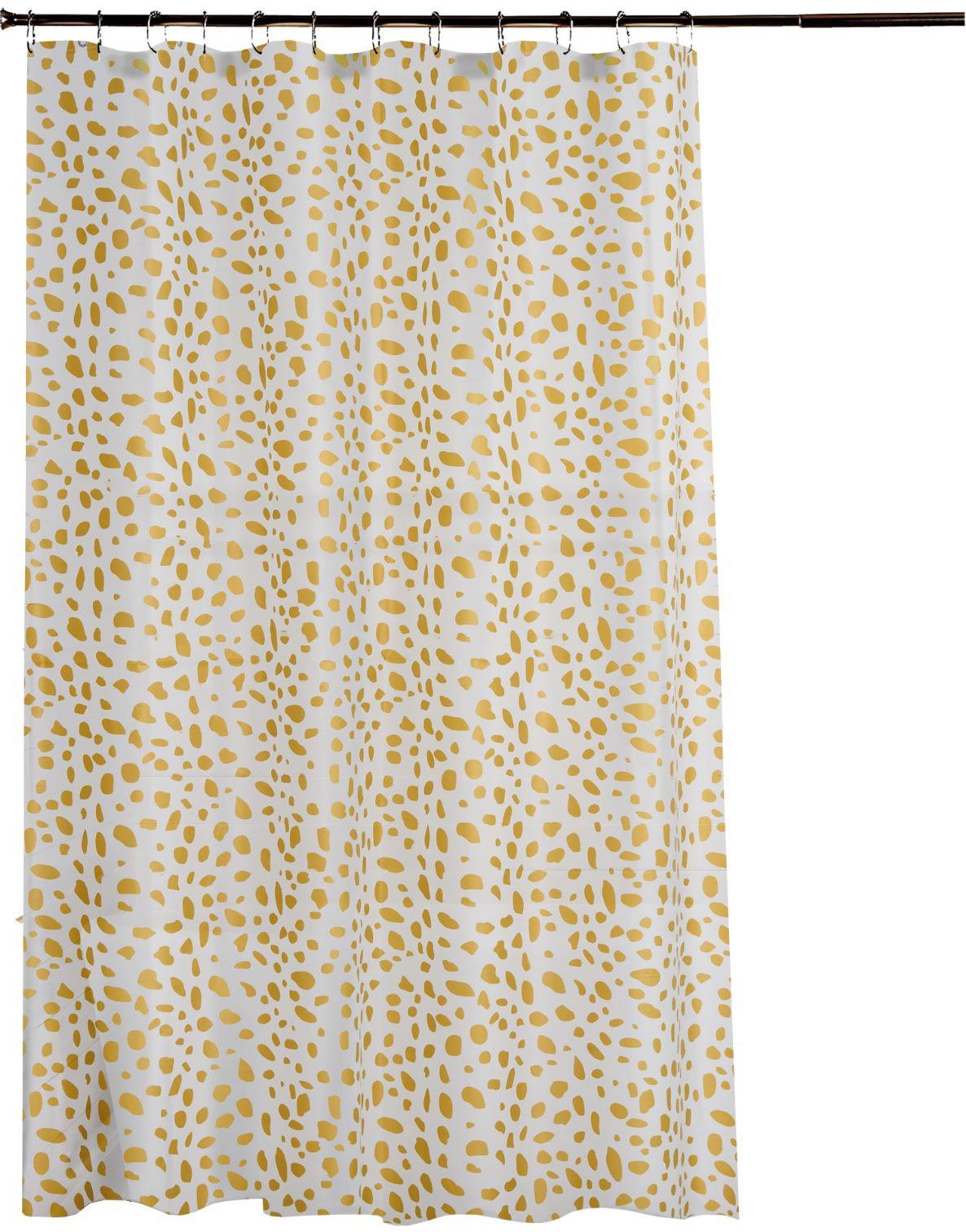 DuraHome Závěs koupelnový 180 × 200 cm Peva - HW1194, Gold