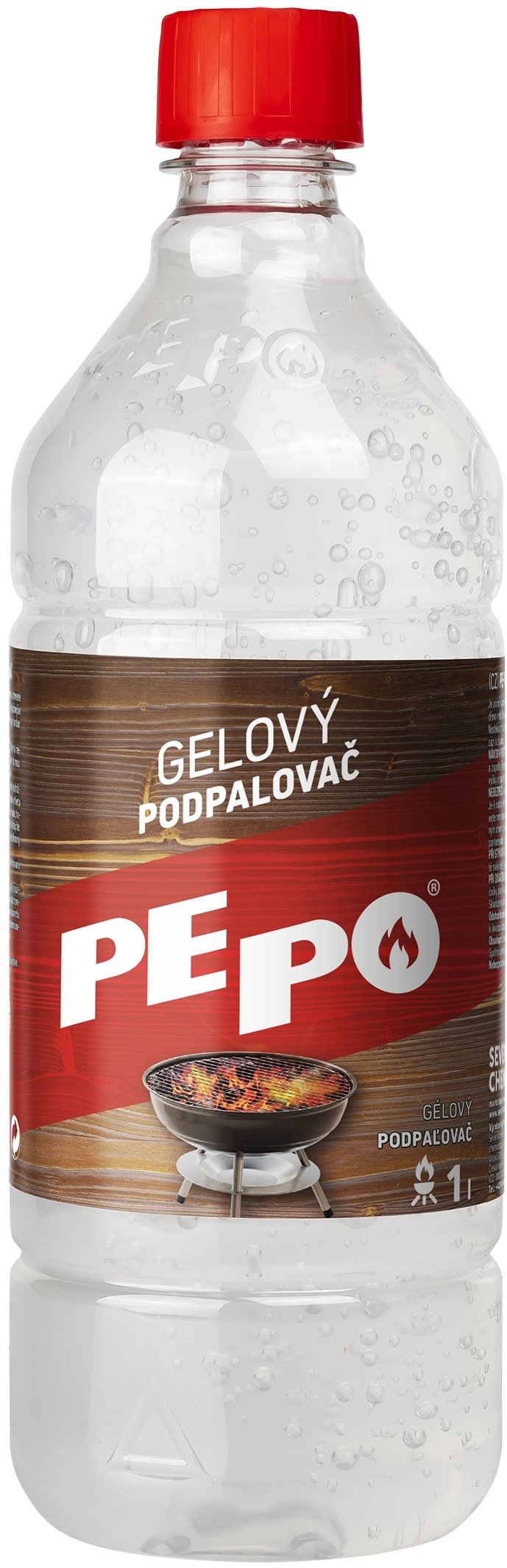 PE-PO gelový podpalovač 1l