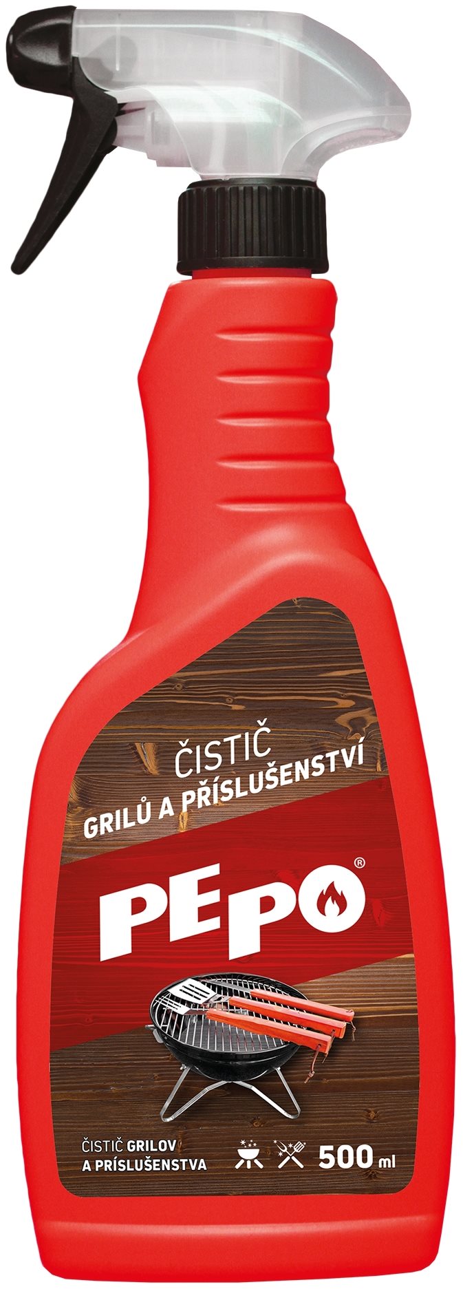 PE-PO čistič grilů 500 ml