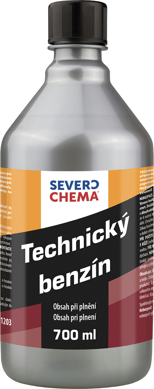 SEVEROCHEMA Technický benzín 700 ml plast