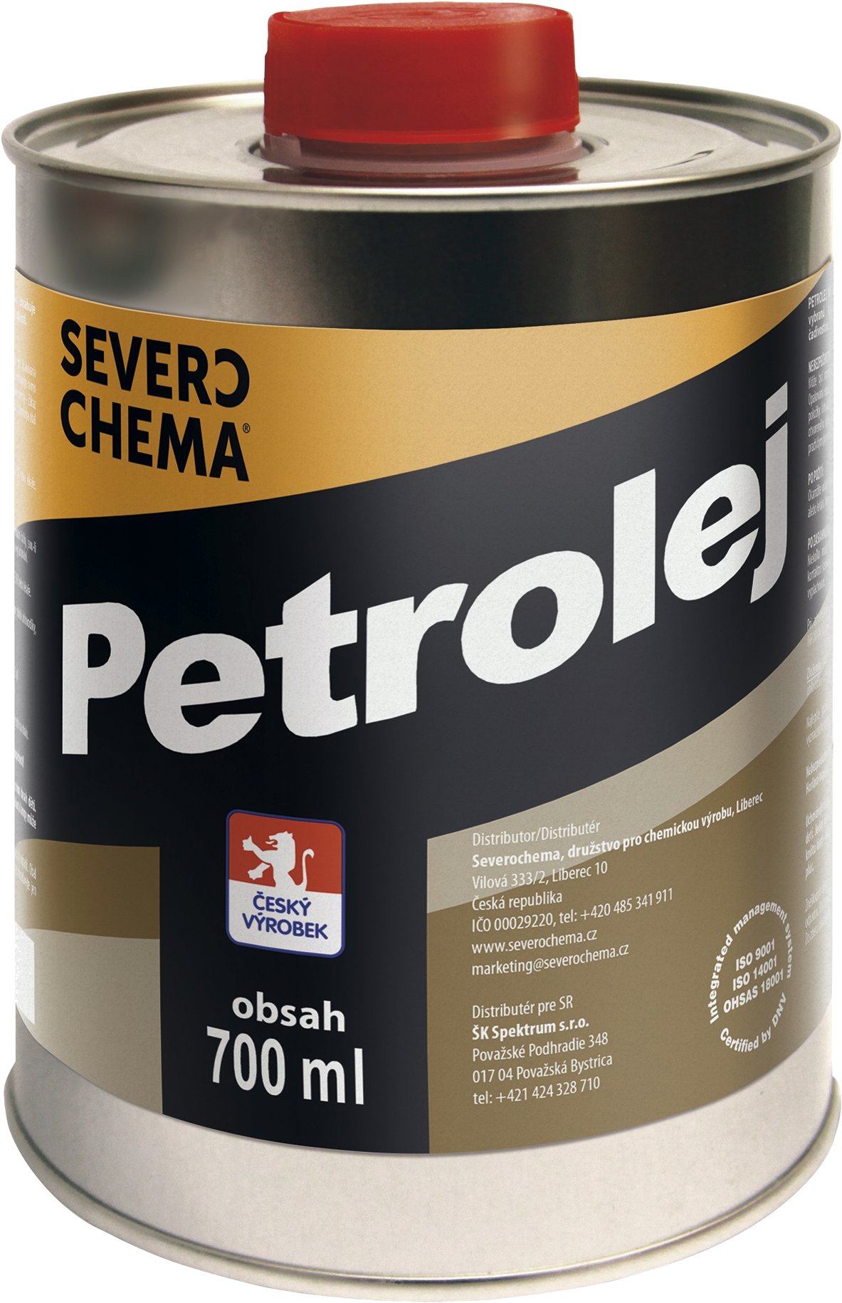 Severochema Petrolej 700 ml plast