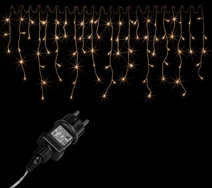 Venkovní závěs 15 m 750 led, teplá bílá, 8 programů, časovač