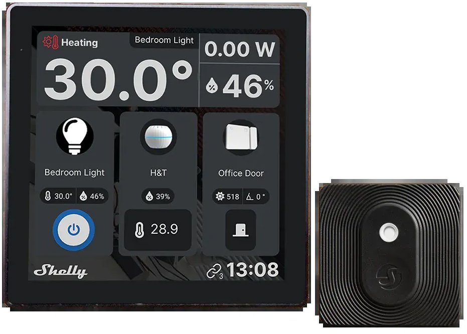Shelly Wall Display + BLU H&T, černá