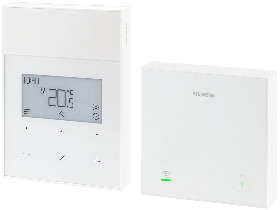 Siemens Termostat RDL101RF.ST, bezdrátový, digitální, prostorový