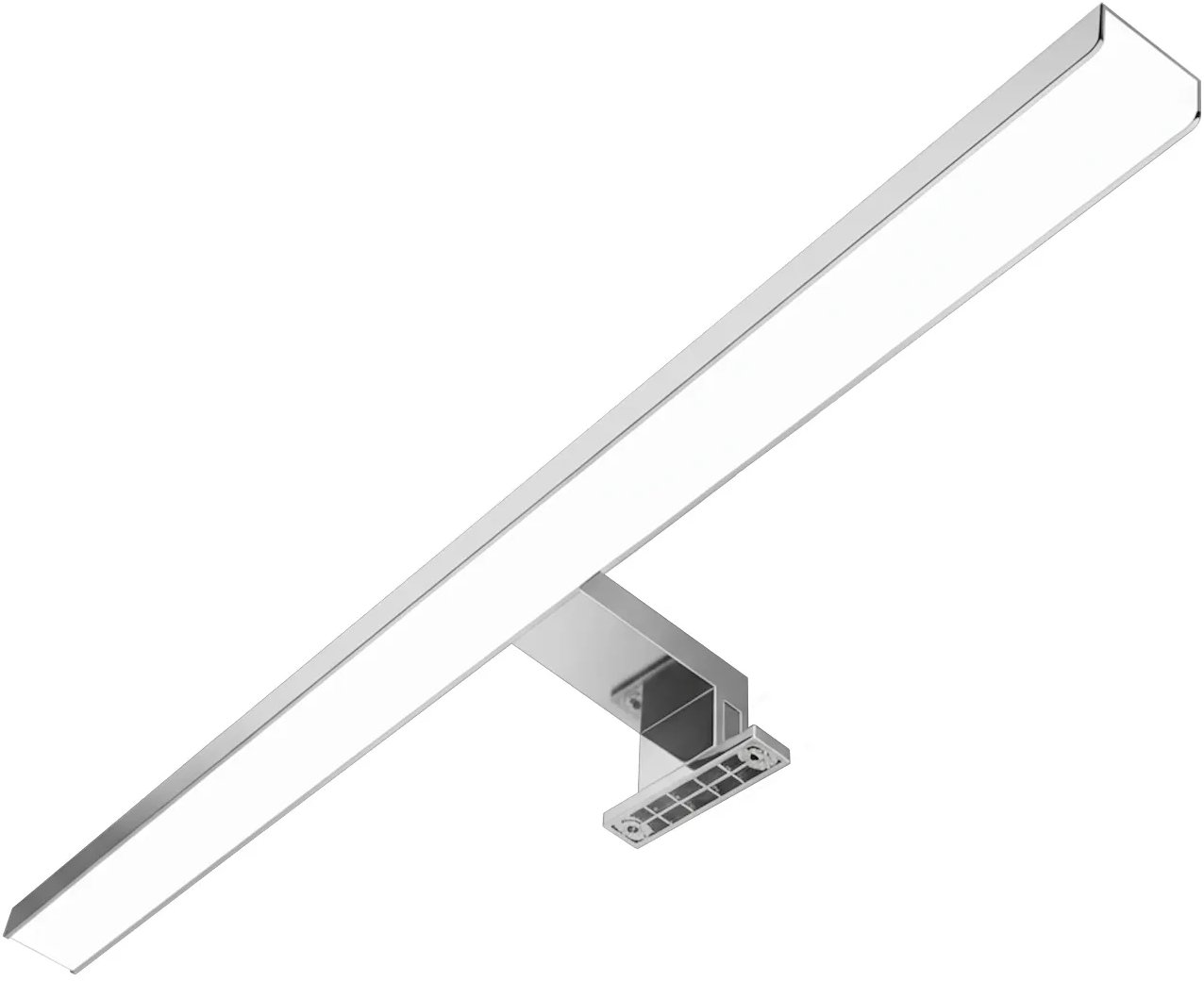 Solight koupelnové nad zrcadlo 3v1, 12 W, 780 lm, 4000 K, IP44, 60 cm, chromové