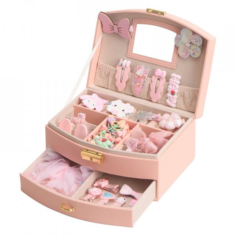 Bezdoteku.cz Pink Lady - Růžová kočička, včetně sponek do vlasů
