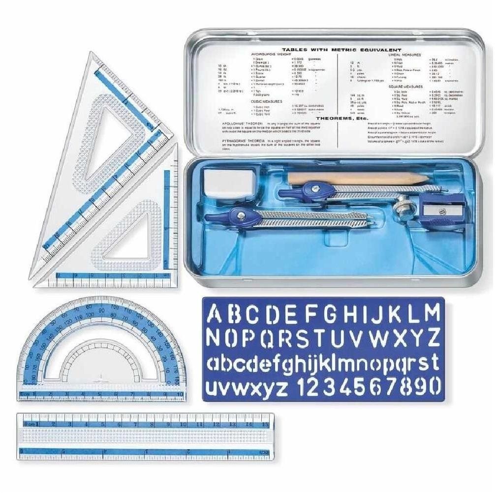 STAEDTLER Rýsovací sada pravítek, kružítek a psacích potřeb