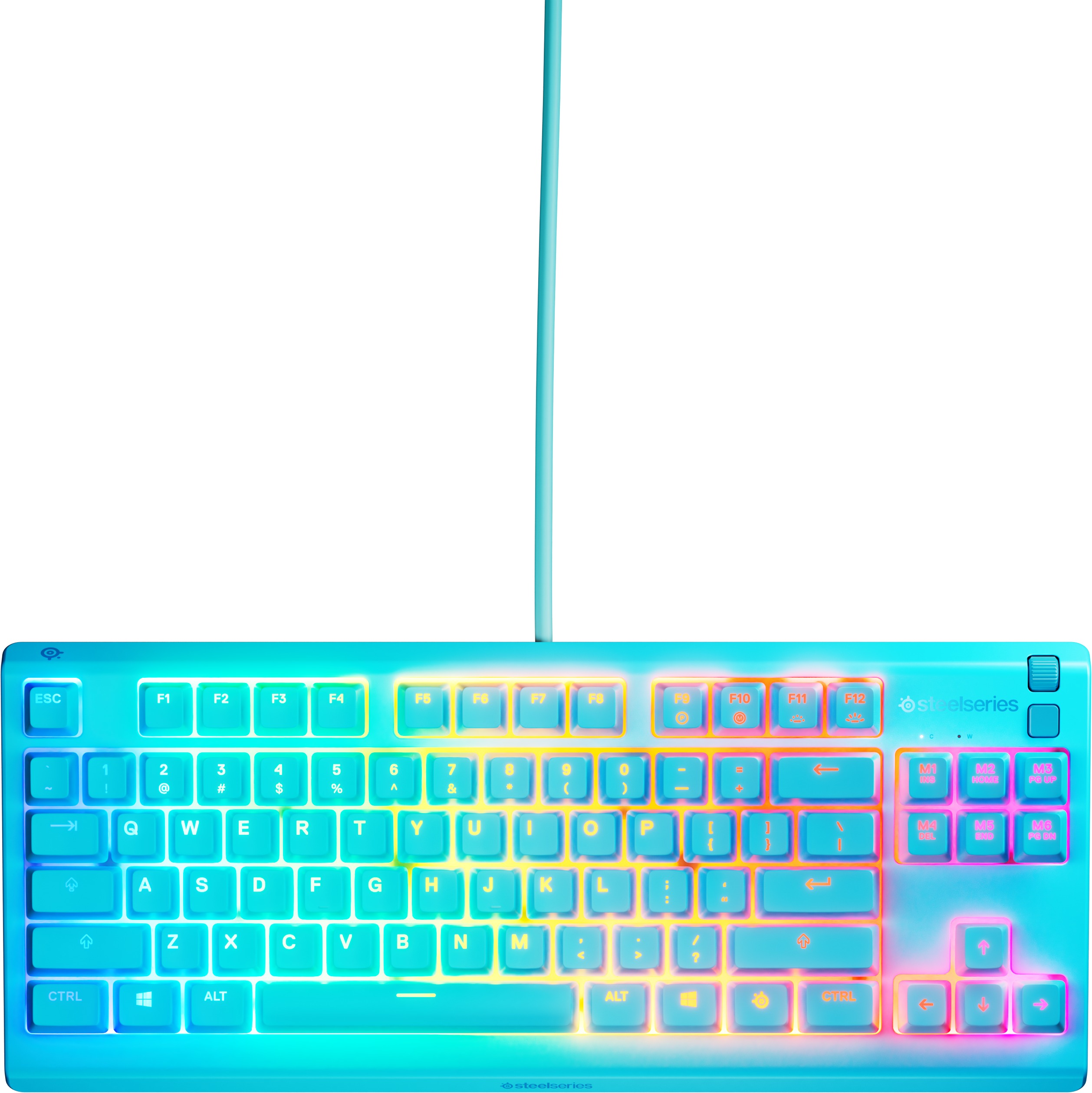 SteelSeries Apex 3 TKL Aqua - US