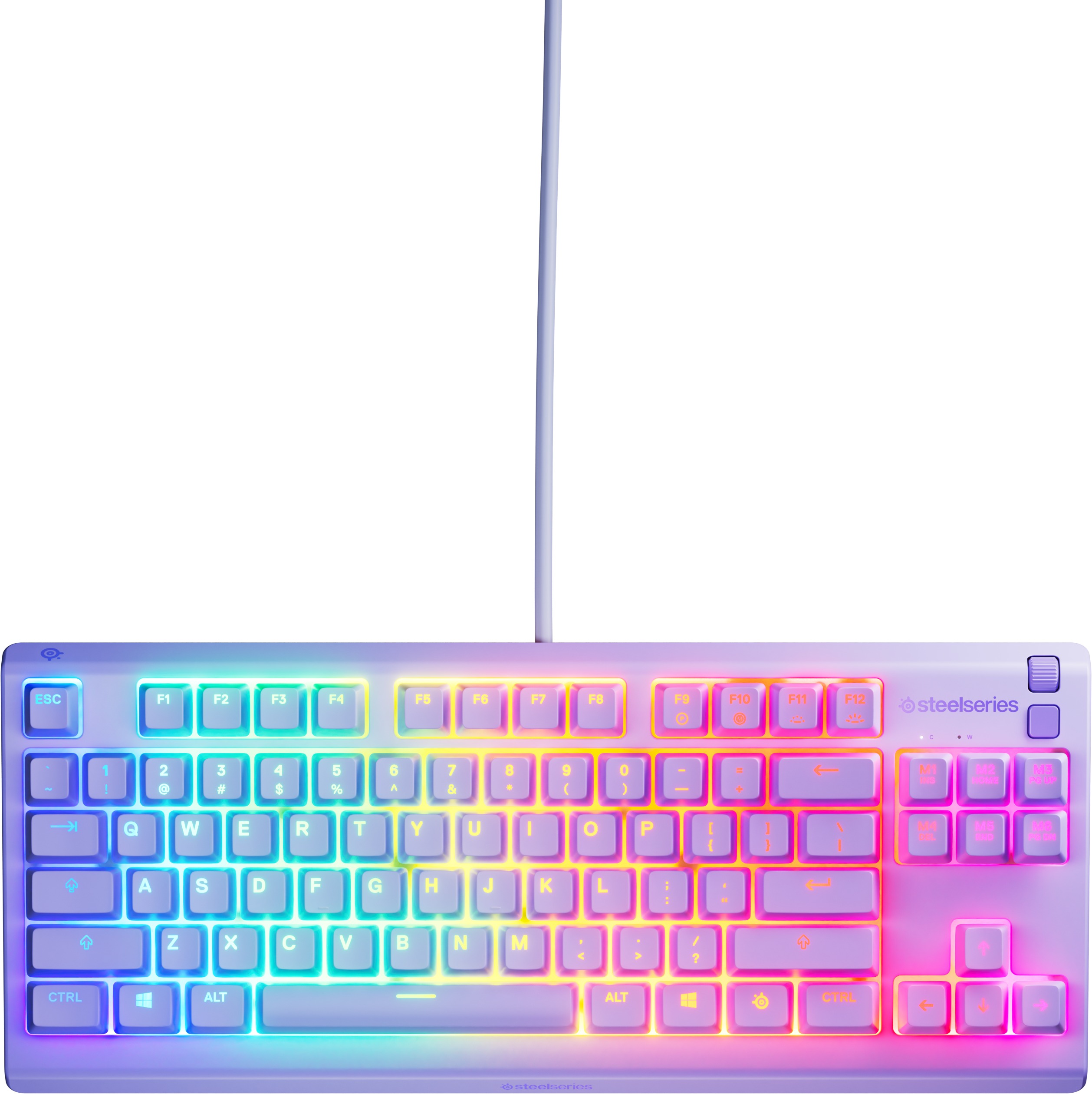 SteelSeries Apex 3 TKL Lavender - US