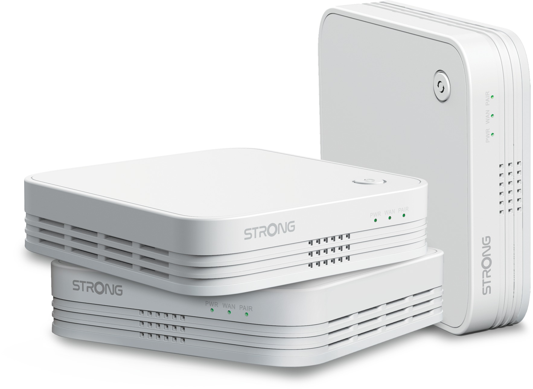 Balení Strong MeshTri1200EUV2 (3-pack) pro rychlé WiFi pokrytí
