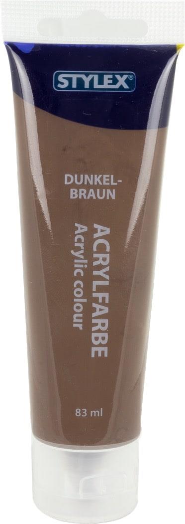 Stylex Akrylová barva 83 ml tmavě hnědá 28688
