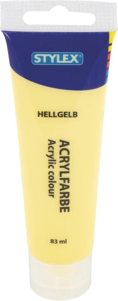 Akrylová barva 83 ml světle žlutá 28760