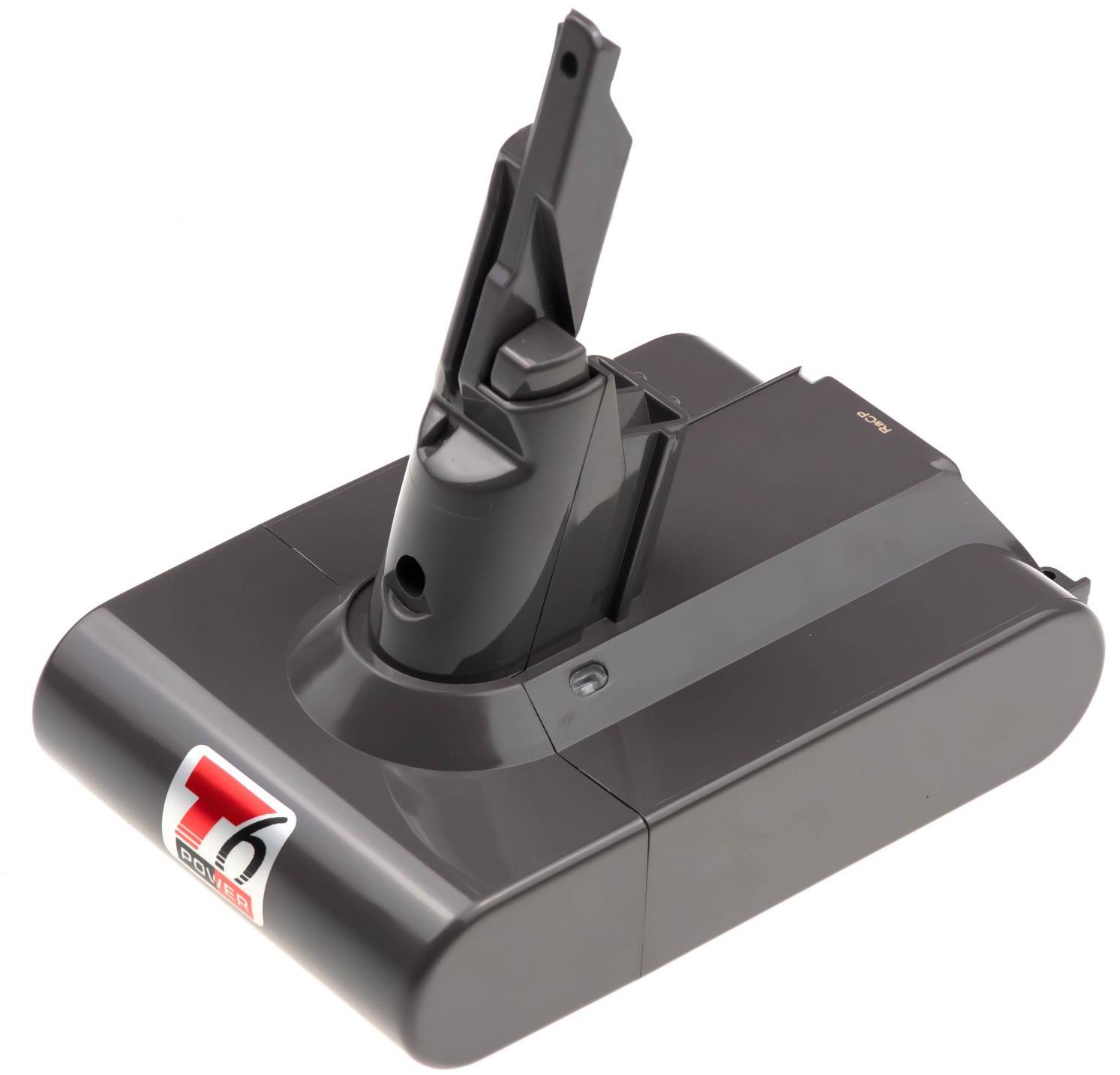 T6 Power pro Dyson V7, Li-Ion, 21,6 V, 2500 mAh (54 Wh), šedá