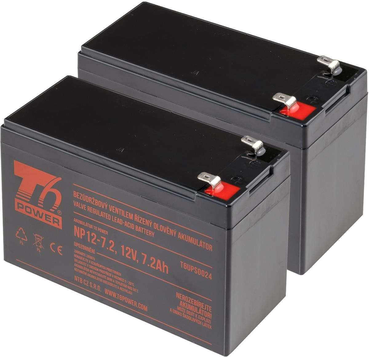 APC KIT RBC48, RBC109, RBC123, RBC22, RBC32, RBC33, RBC5, RBC9 - baterie T6 Power