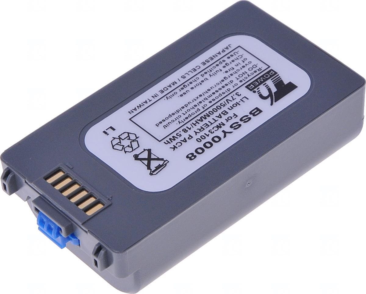 T6 power Symbol MC3100, MC3190, 5000mAh, 18,5Wh, Li-ion