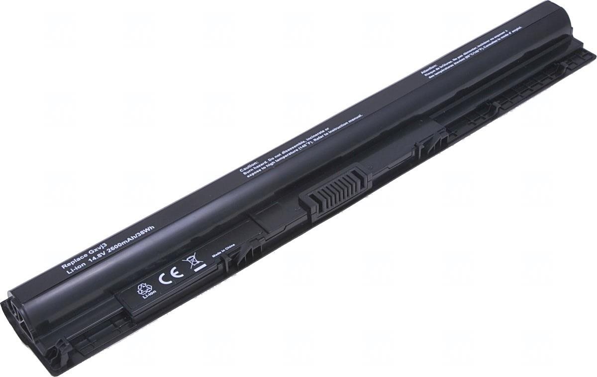 T6 Power pro Dell Inspiron 15 3567, Li-Ion, 14,8 V, 2600 mAh (38 Wh), černá