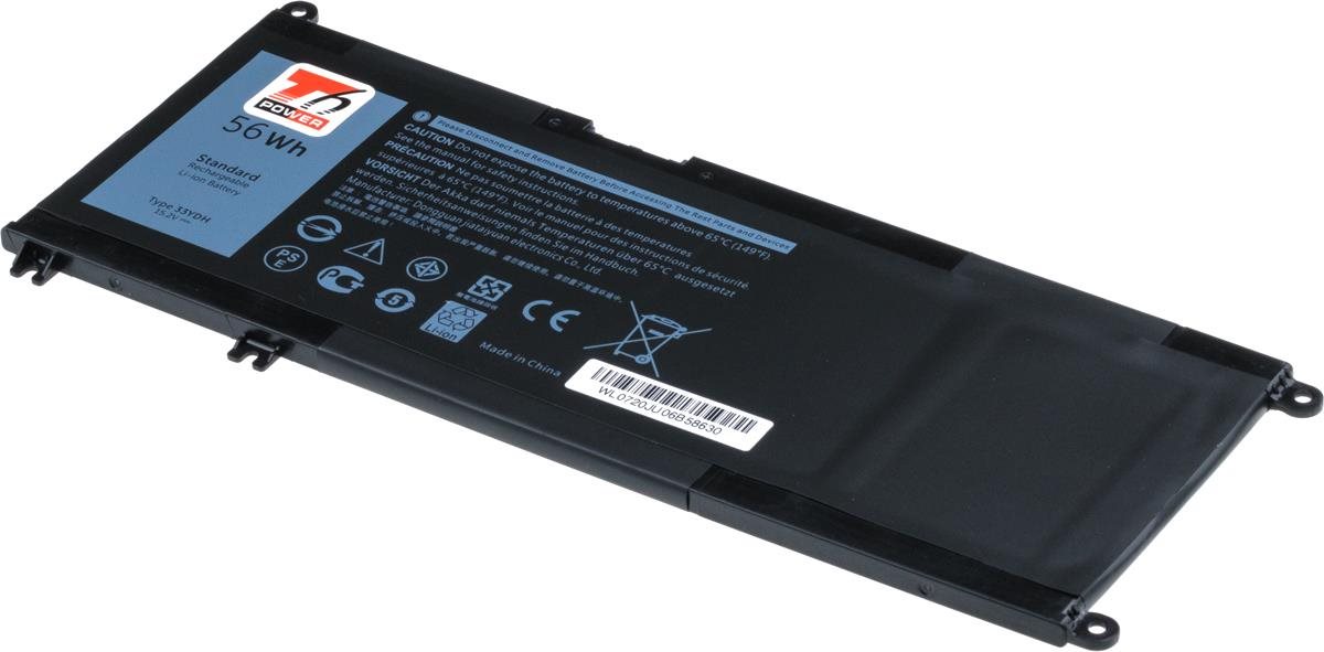 T6 Power pro notebook Dell J9NH2, Li-Poly, 15,2 V, 3680 mAh (56 Wh), černá