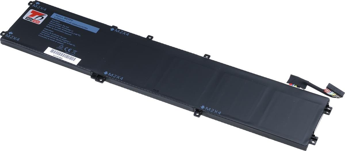 T6 Power pro Dell Inspiron 7590, Li-Poly, 11,4 V, 8500 mAh (97 Wh), černá