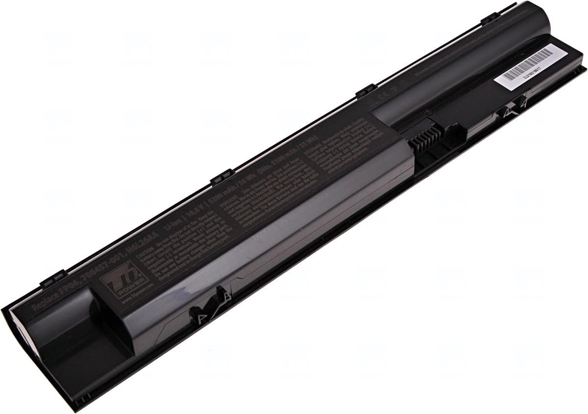 T6 Power pro Hewlett Packard ProBook 450 G1, Li-Ion, 10,8 V, 5200 mAh (56 Wh), černá