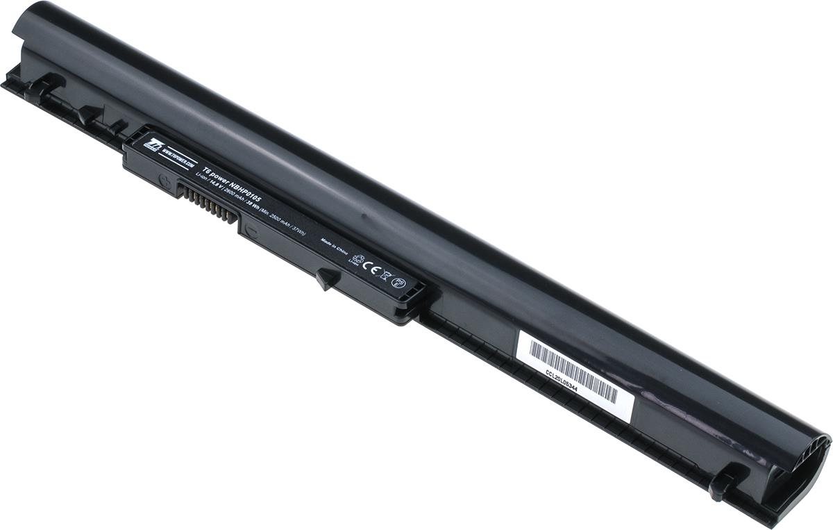 T6 Power pro notebook Hewlett Packard TPN-F112, Li-Ion, 14,8 V, 2600 mAh (38 Wh), černá
