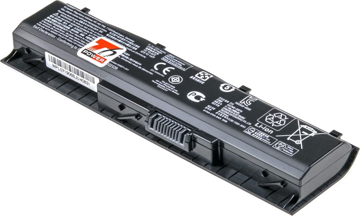 T6 Power pro notebook Hewlett Packard 849911-850, Li-Ion, 11,1 V, 5600 mAh (62 Wh), černá