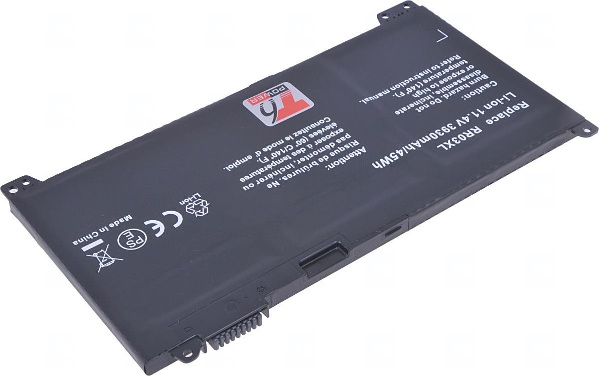 T6 Power pro Hewlett Packard ProBook 455 G4, Li-Poly, 11,4 V, 3930 mAh (45 Wh), černá