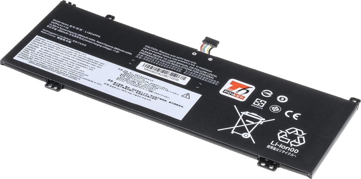 T6 Power pro notebook Lenovo 5B10W67399, Li-Poly, 15,36 V, 2964 mAh 45 Wh