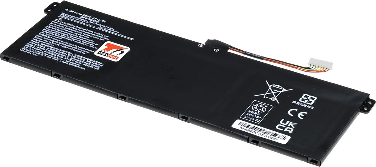T6 Power pro Acer Aspire 5 A515-56, Li-Ion, 11,25 V, 4470 mAh (50 Wh), černá