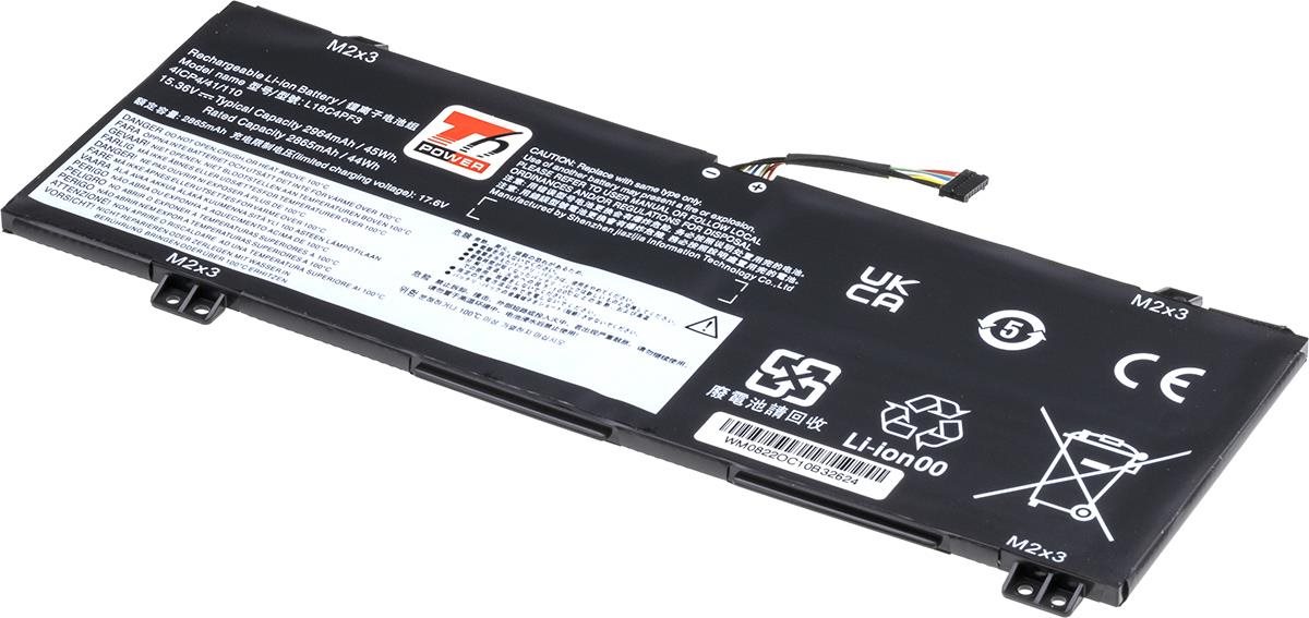 T6 Power pro notebook Lenovo 5B10T09081, Li-Poly, 15,36 V, 2964 mAh (45 Wh), černá