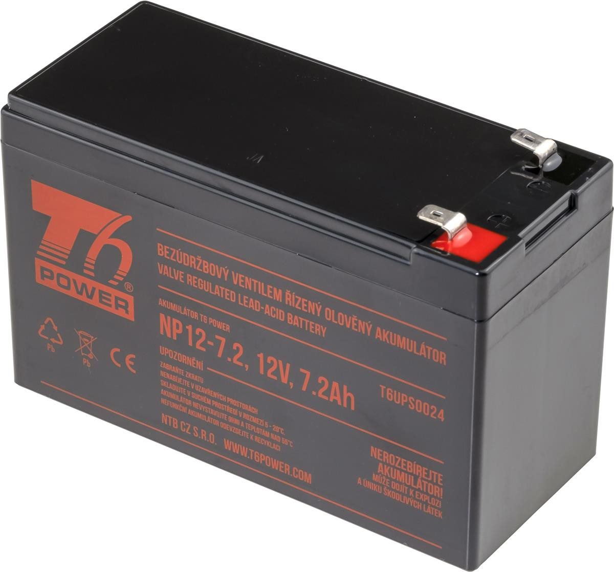 Sada baterií T6 Power pro APC Back-UPS 350, VRLA, 12 V