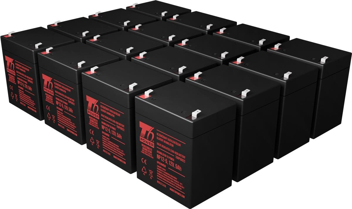 Sada baterií T6 Power pro APC Smart-UPS RT 5000VA, VRLA, 12 V