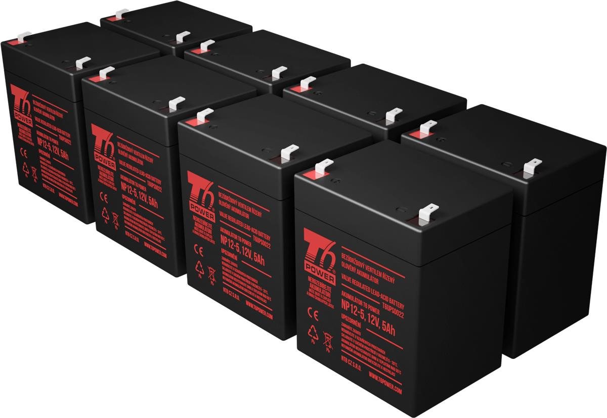 Sada baterií T6 Power pro APC Smart-UPS 2200VA, VRLA, 12 V