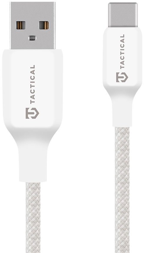Tactical Stitch Thread Cable USB-A/USB-C 2m White