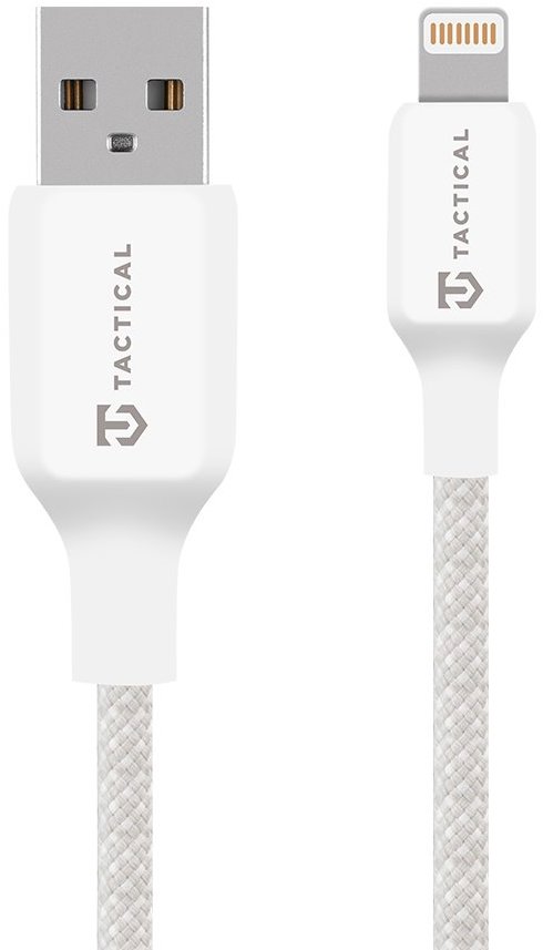 Tactical Stitch Thread Cable USB-A/Lightning 0.3m White