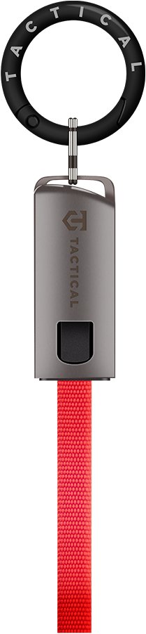 Tactical OODA Loop Cable USB-C/USB-C Red