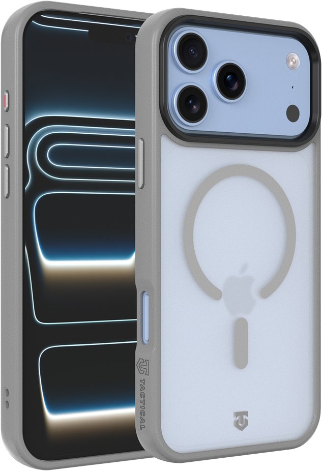 Tactical MagForce Hypersand Kryt pro Apple iPhone 17 Pro/18 Pro Light Grey