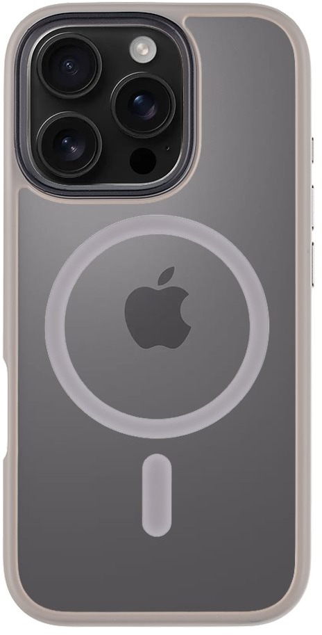 Tactical MagForce Hyperstealth Kryt pro iPhone 16 Pro Light Grey