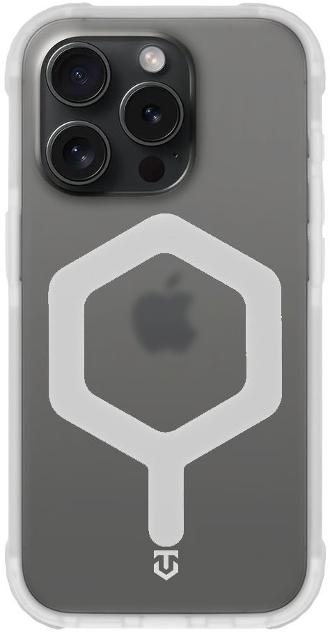 Tactical MagForce Hexagon Kryt pro Apple iPhone 15 Pro T-White