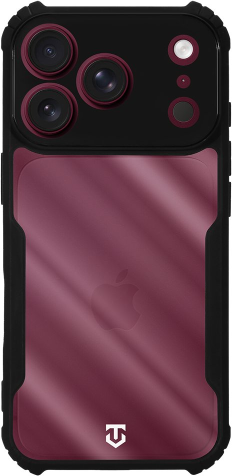 Tactical Quantum Stealth Kryt pro Apple iPhone 18 Pro Clear/Black
