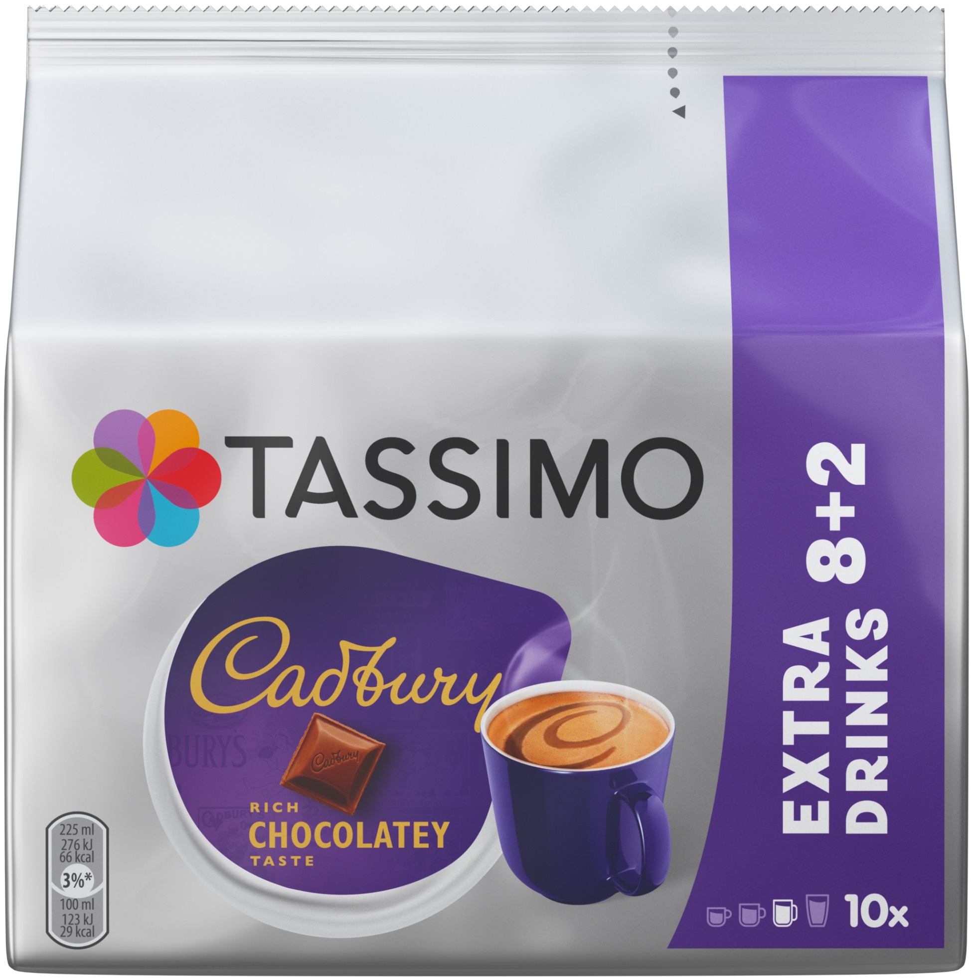 TASSIMO Cadbury Hot Chocolate 8 kapslí