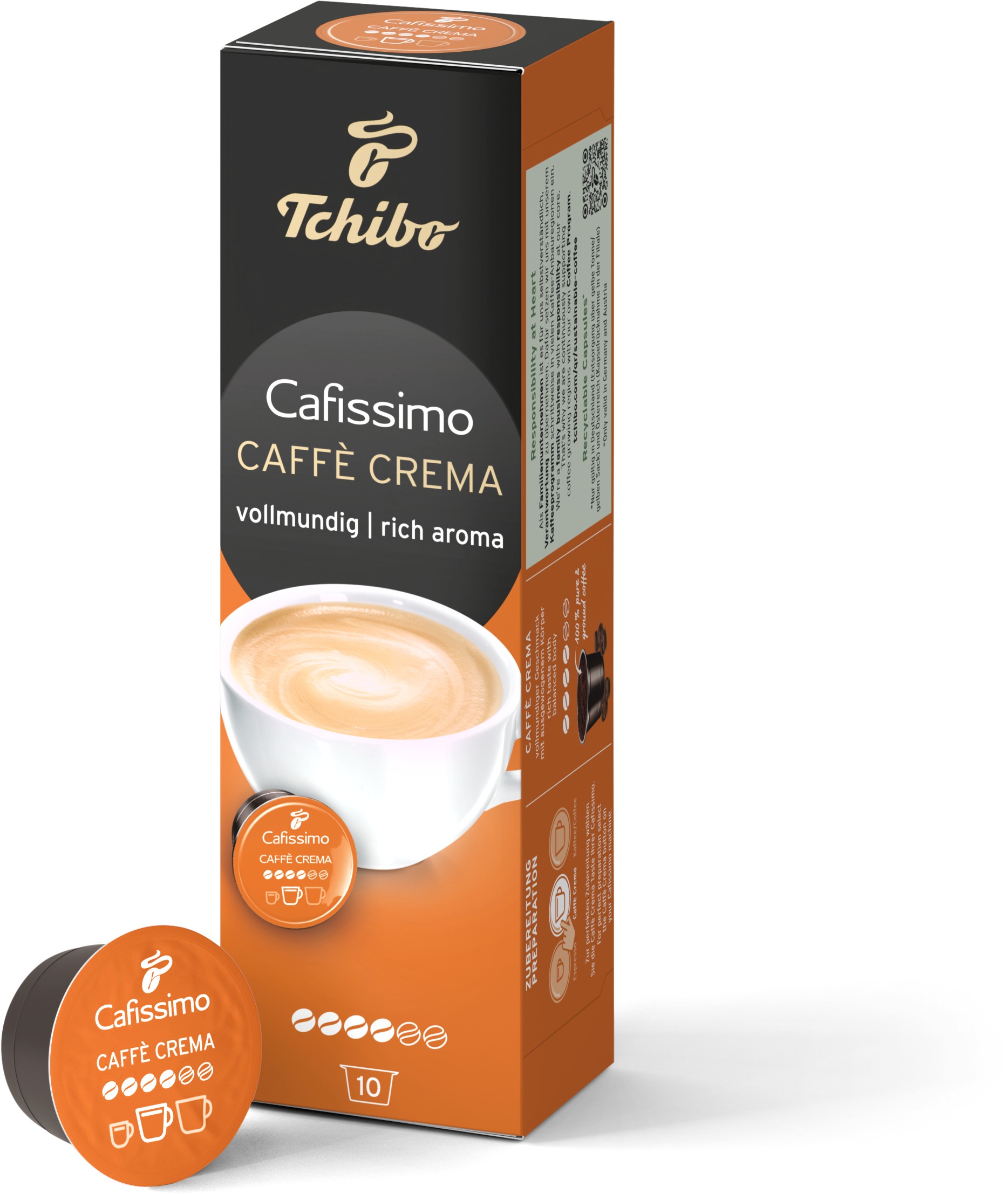 Tchibo Cafissimo Caffé Crema Rich Aroma 74g