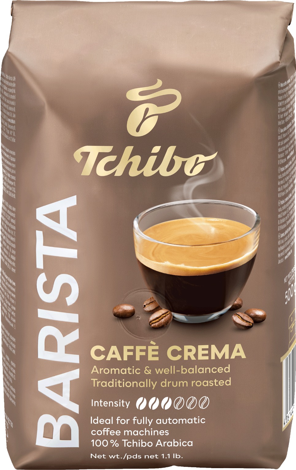 Tchibo Barista Caffé Crema 500g zrno
