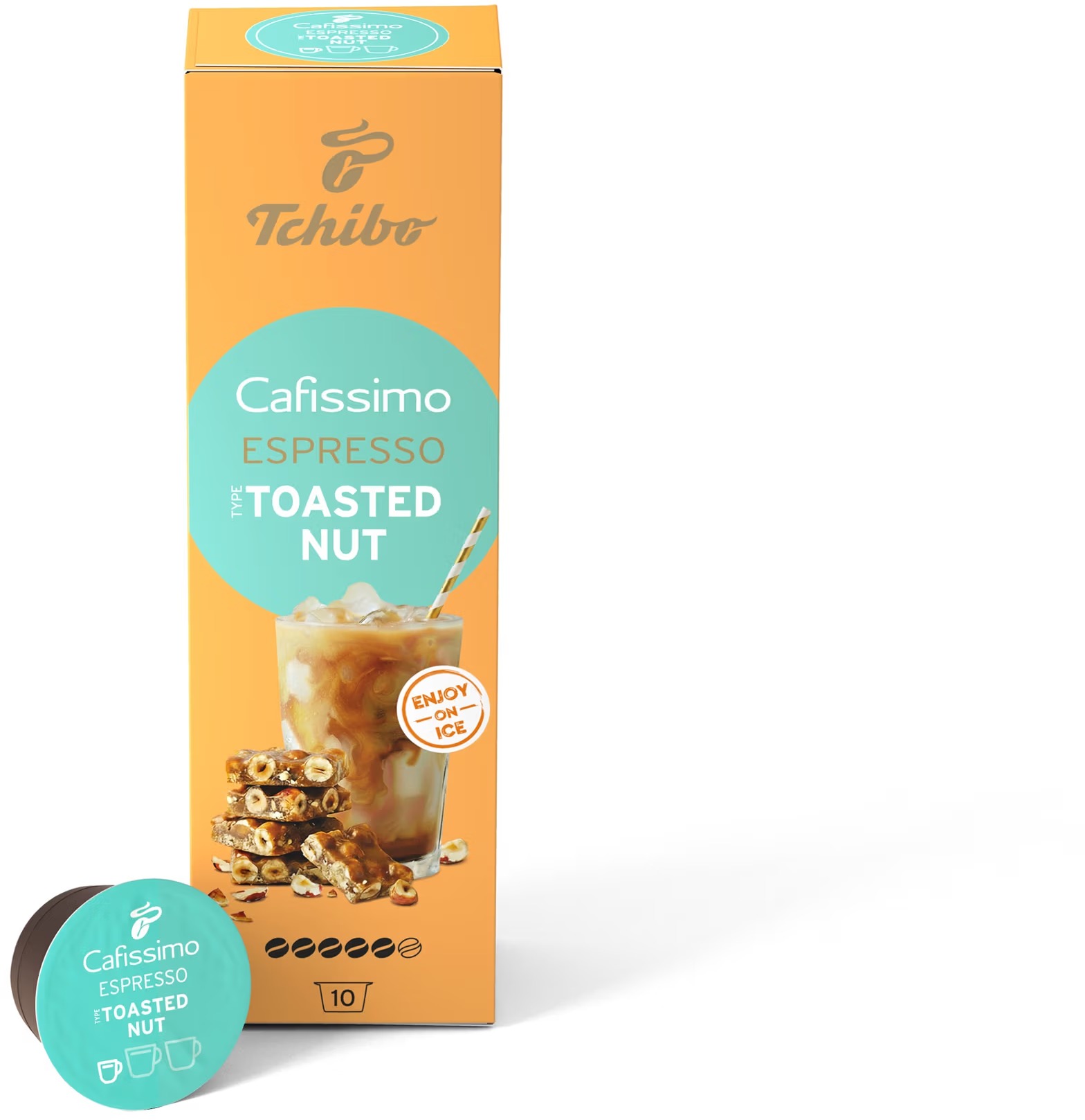 Tchibo Cafissimo Espresso Toasted Nut 10 kapslí