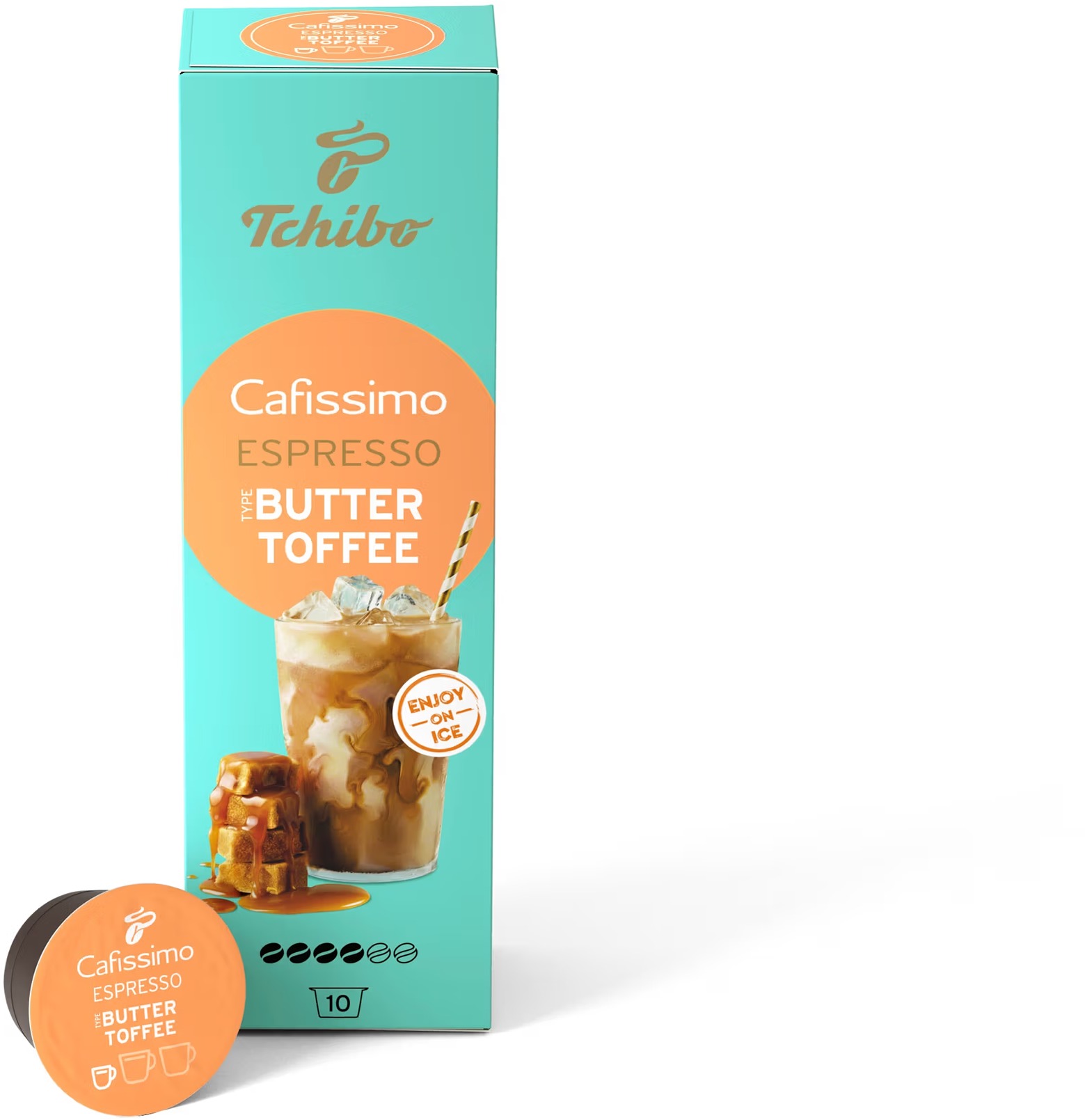Tchibo Cafissimo Espresso Buttertoffee 10 kapslí