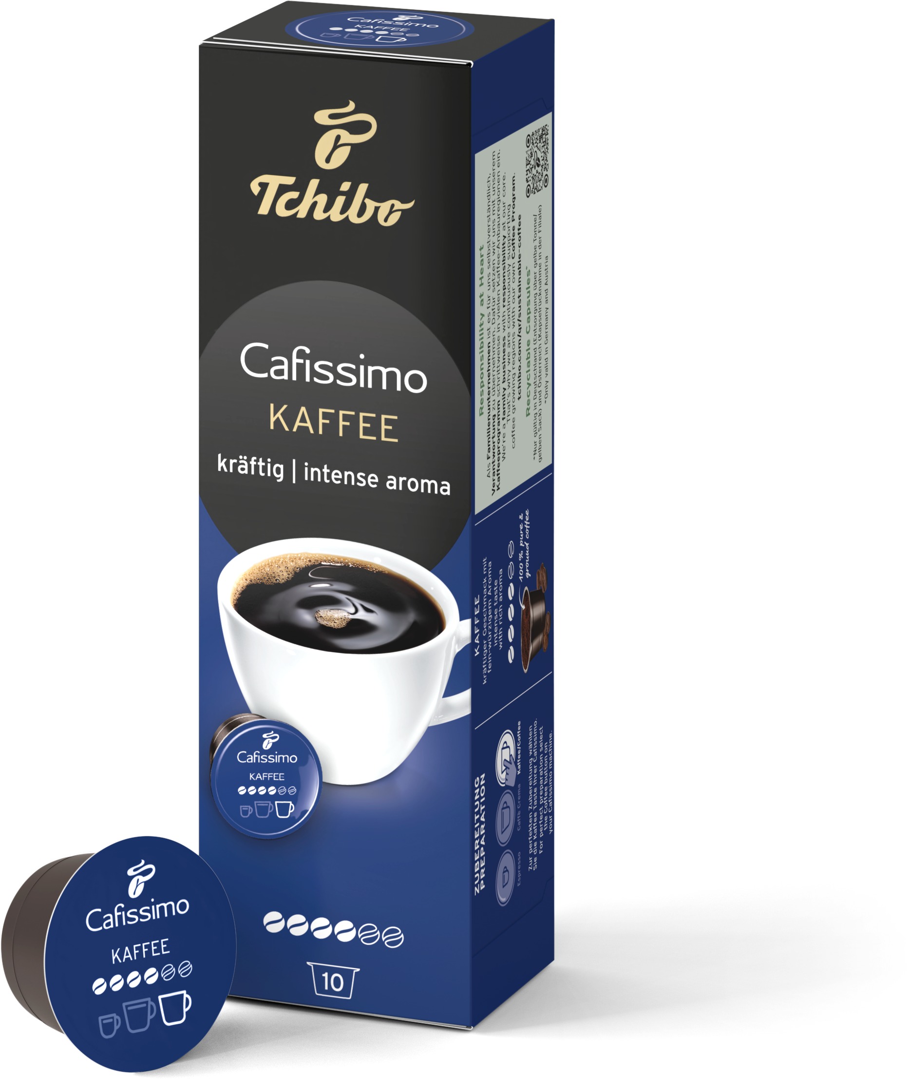 Tchibo Cafissimo Kaffee Intense Aroma 10ks