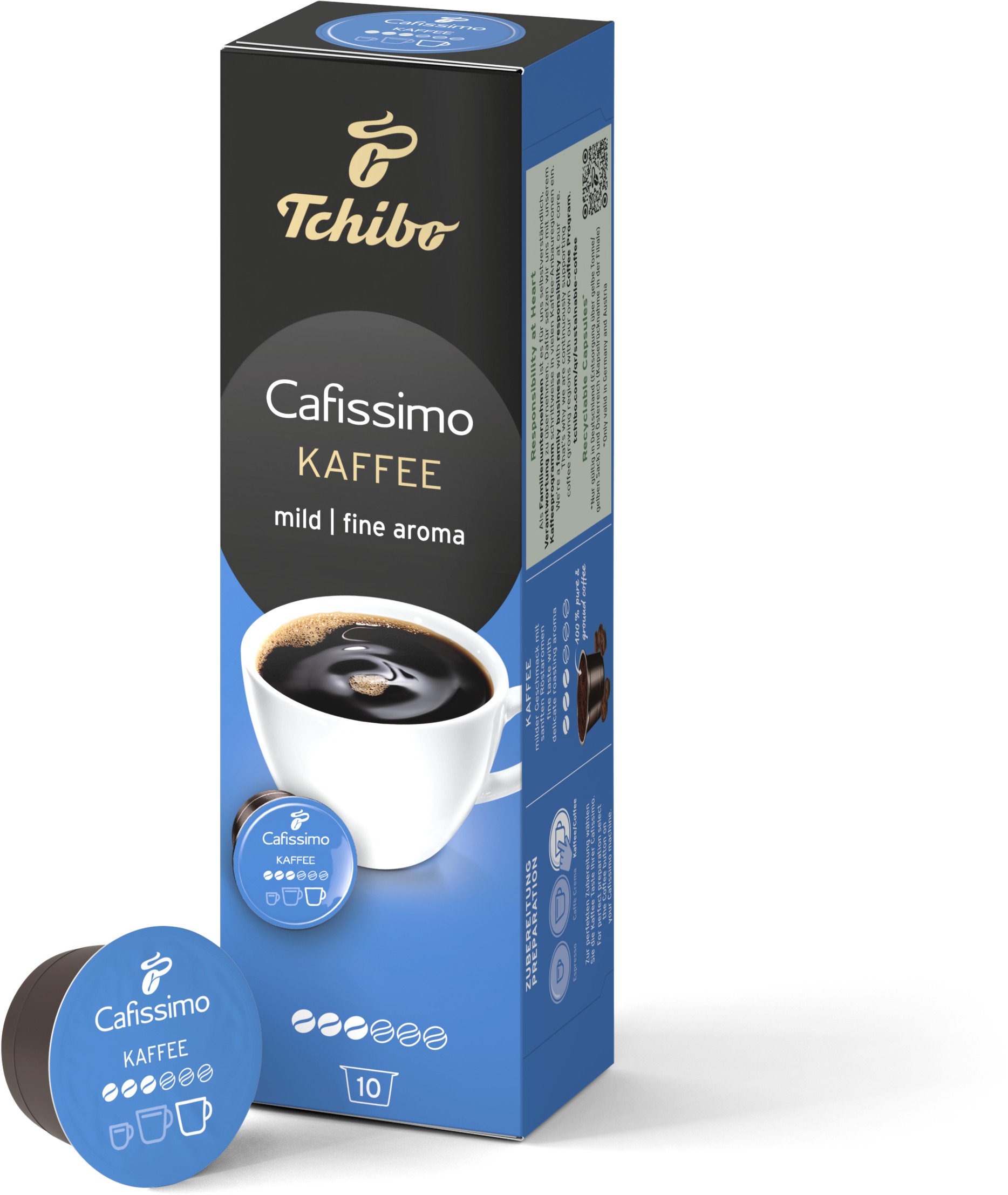 Tchibo Cafissimo Kaffee Fine Aroma 10 ks