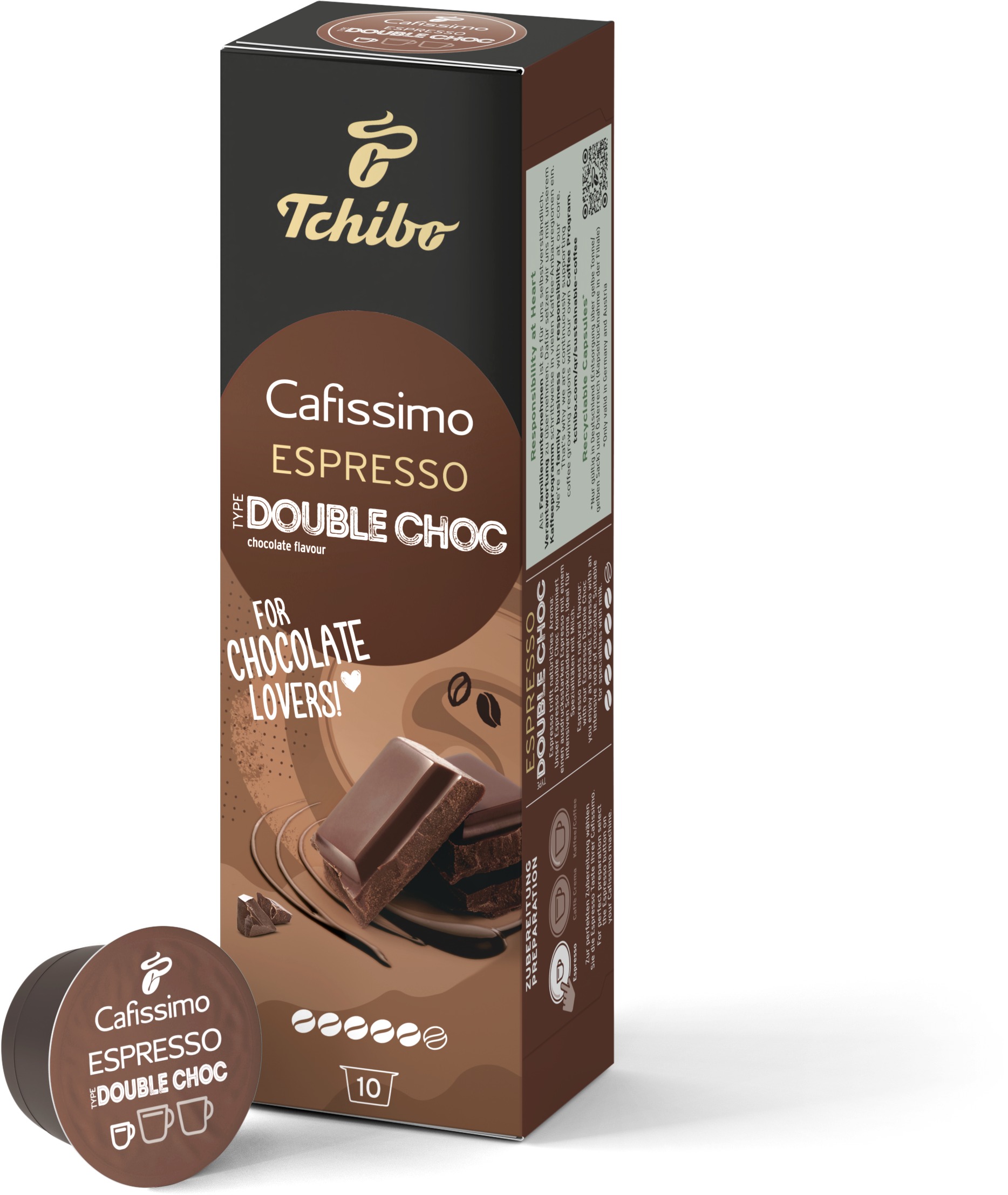 Tchibo Cafissimo Espresso s čokoládovou příchutí 70g