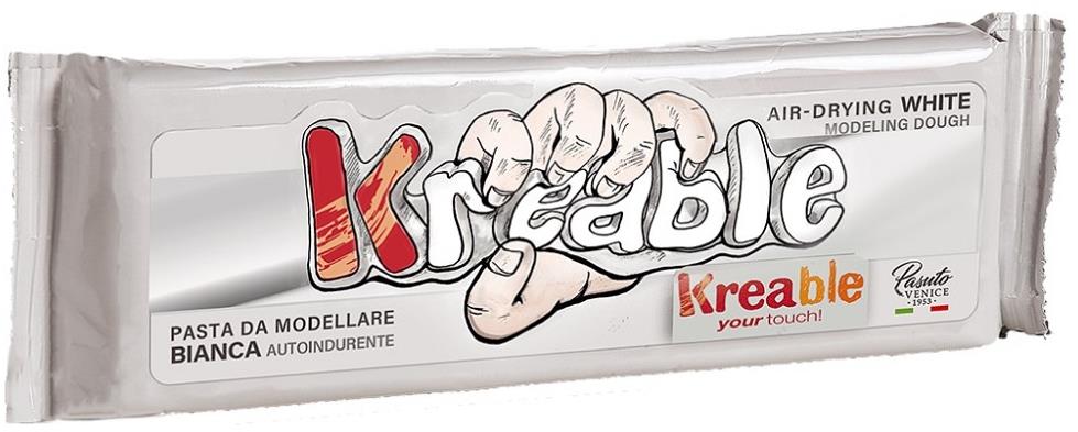 Toy Color Krea samotvrdnoucí, bílá, 1000 g