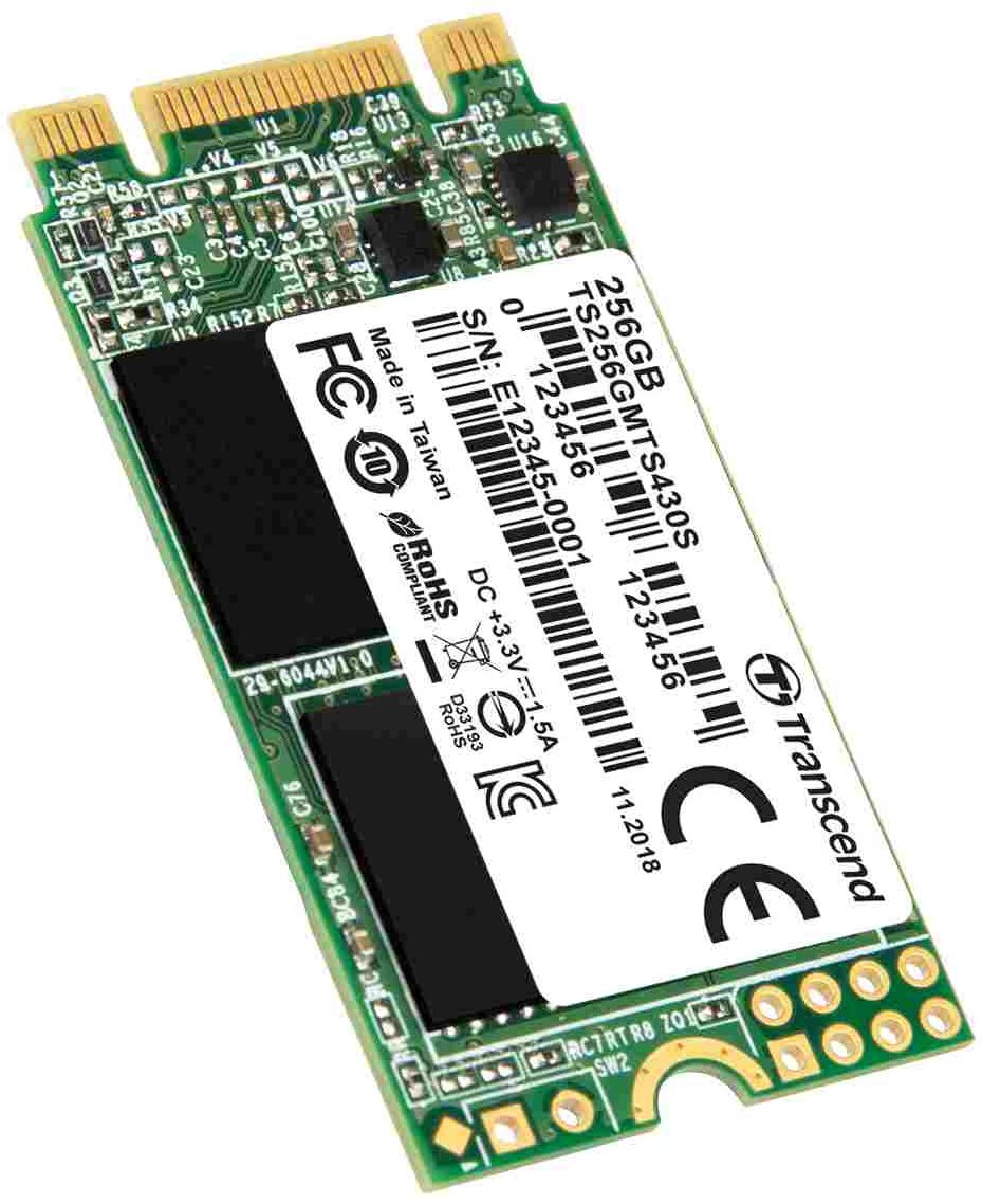 Transcend MTS 430S M.2 SSD 256GB 2242