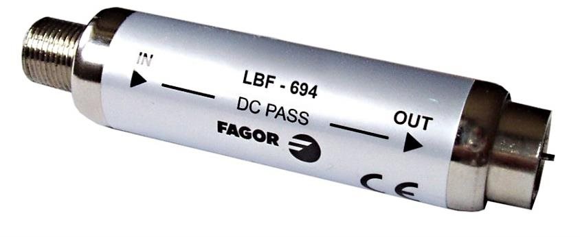 LTE 5G filtr FAGOR LBF 694, 5-694 MHz LTE 700-5G Ready